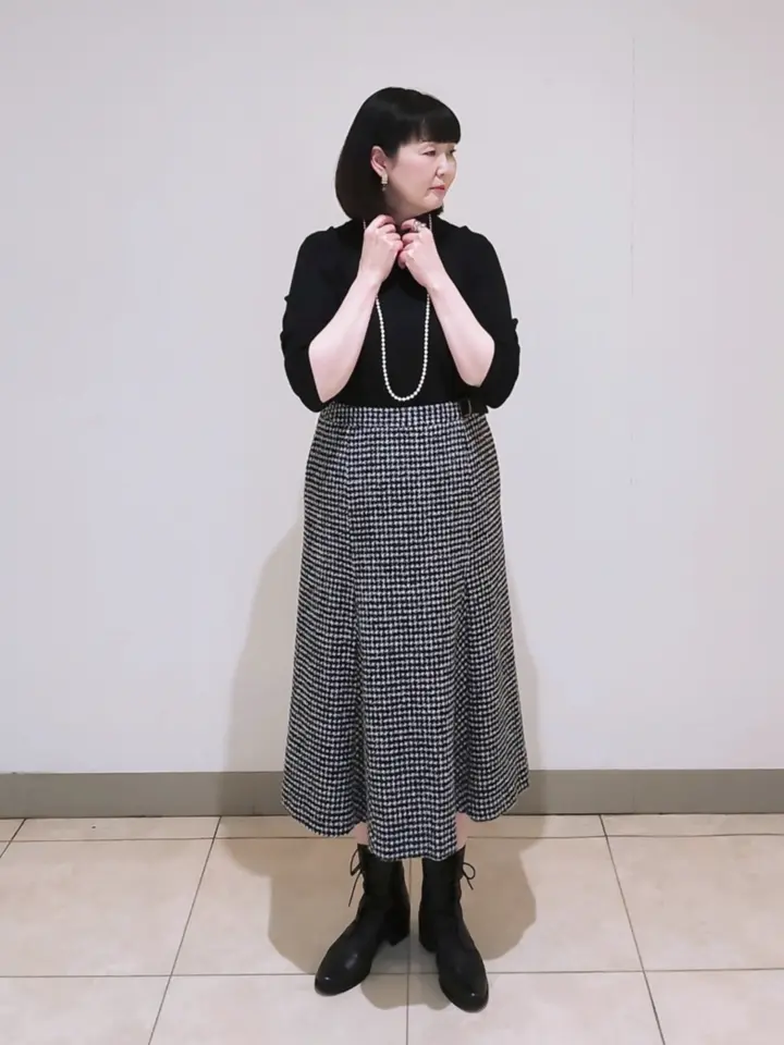 J.PRESS LADIES L スタッフ コーディネート画像