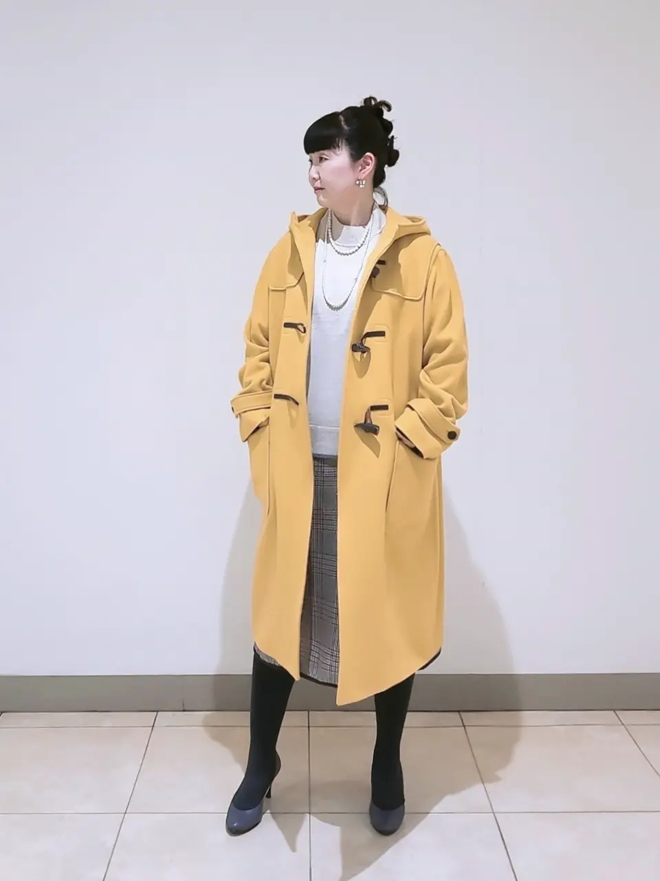 J.PRESS LADIES L スタッフ コーディネート画像