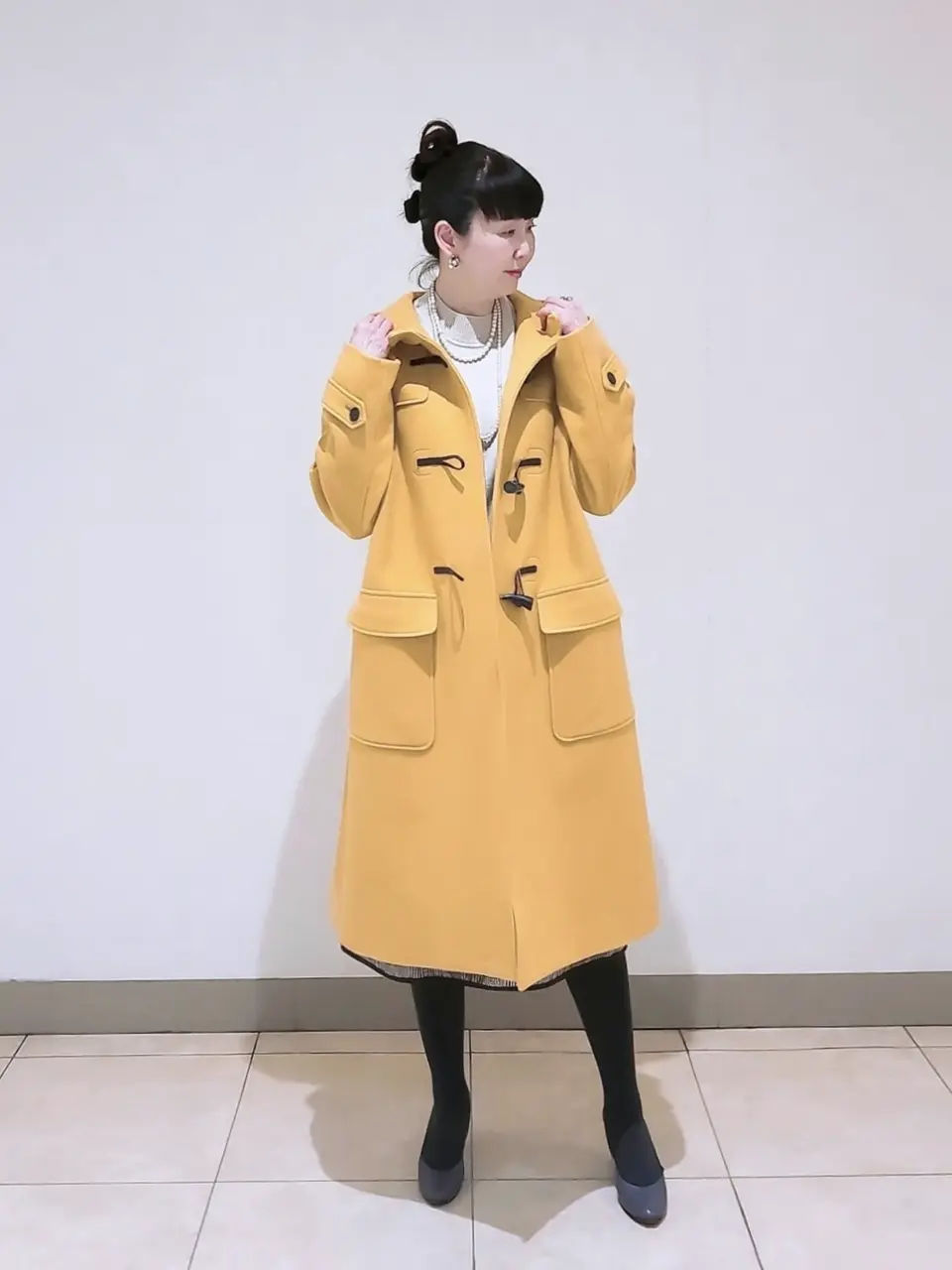 J.PRESS LADIES L スタッフ コーディネート画像