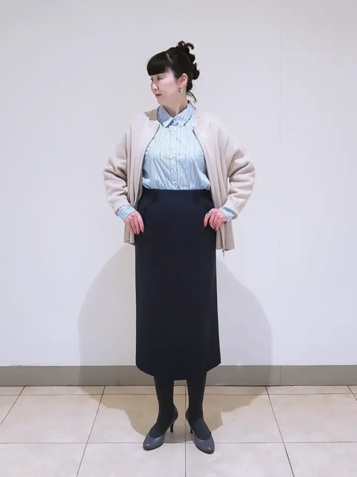 J.PRESS LADIES L スタッフ コーディネート画像