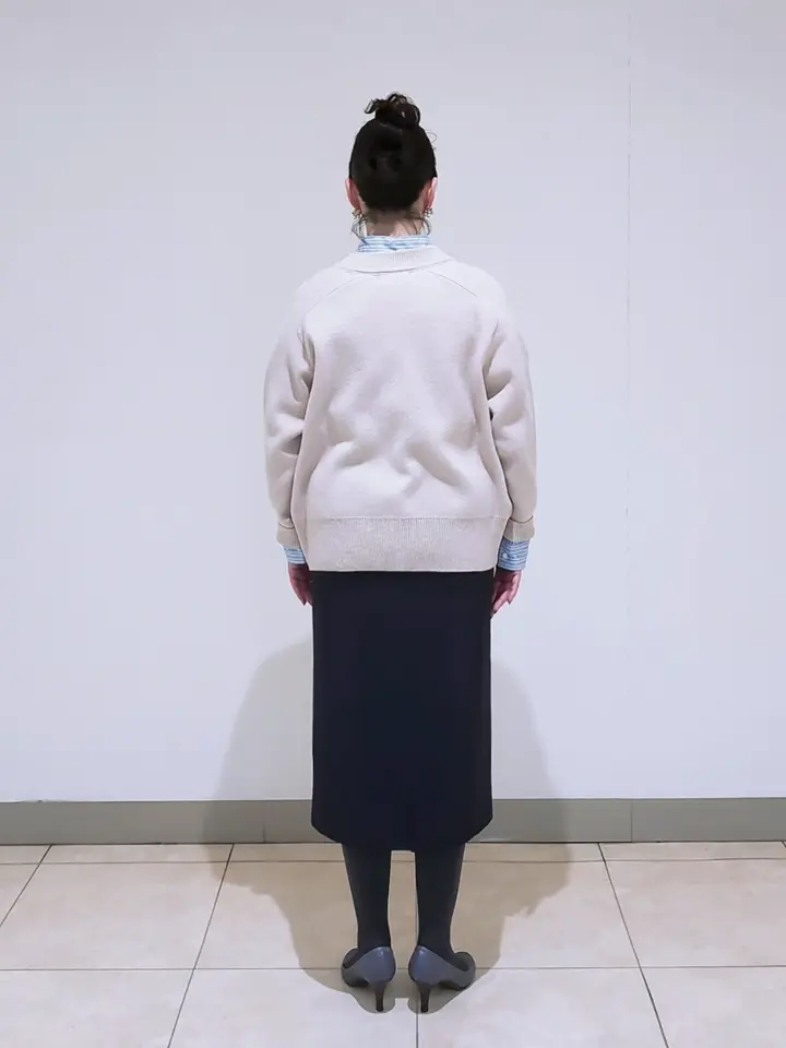 J.PRESS LADIES L スタッフ コーディネート画像