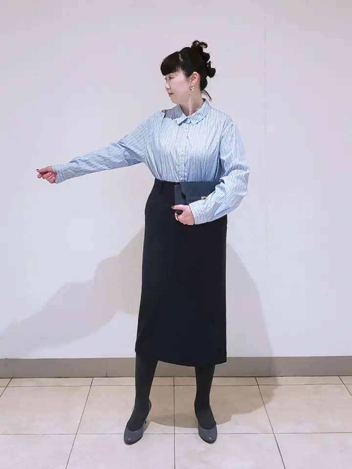 J.PRESS LADIES L スタッフ コーディネート画像