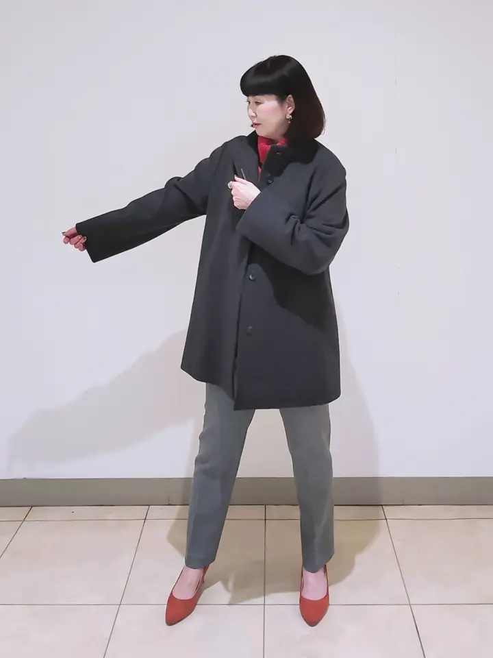 J.PRESS LADIES L スタッフ コーディネート画像