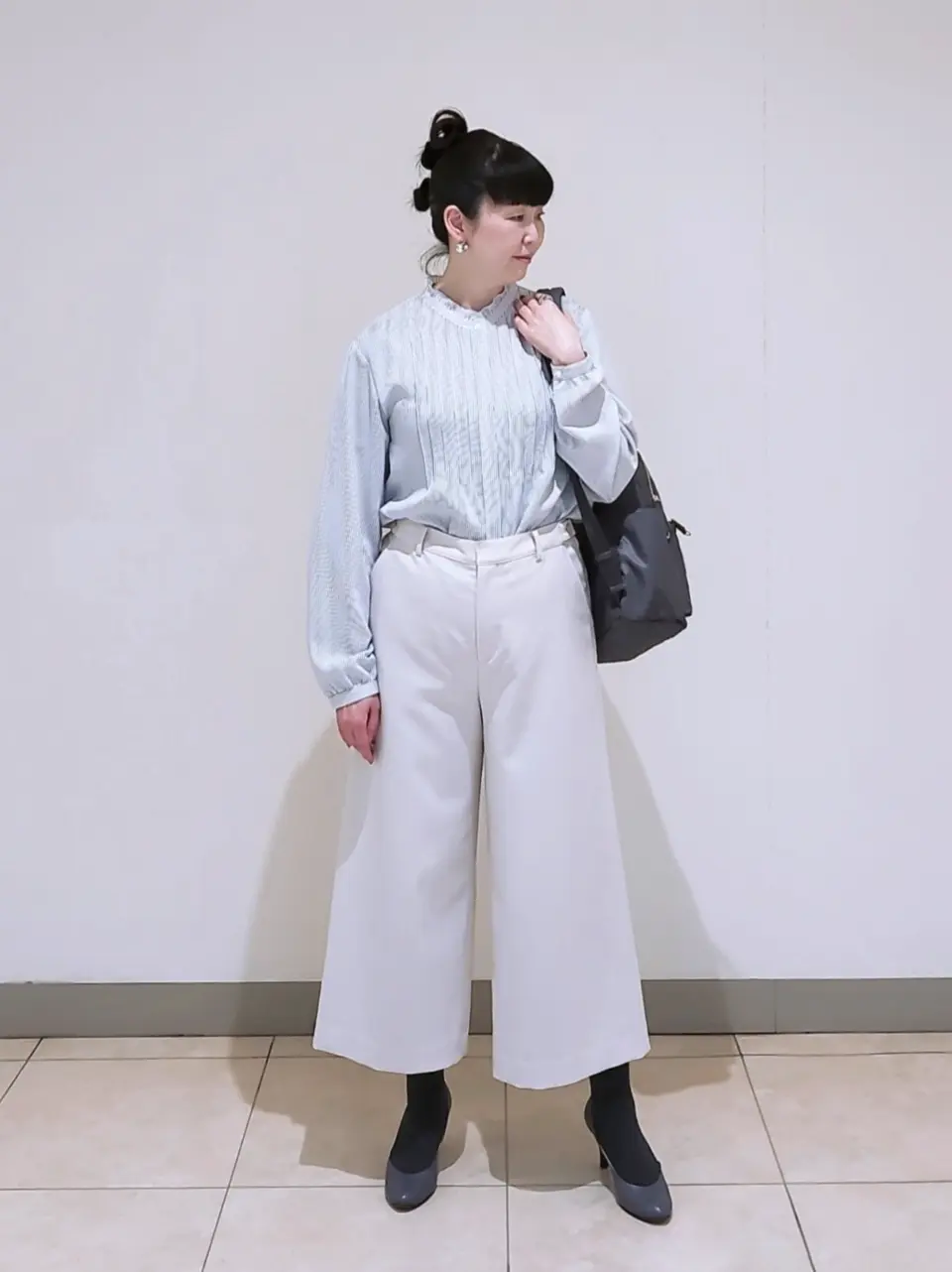 J.PRESS LADIES L スタッフ コーディネート画像