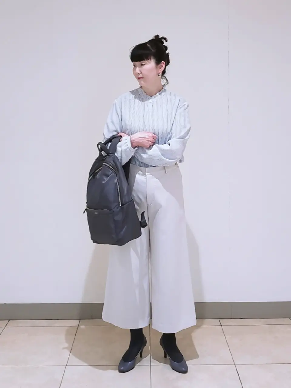 J.PRESS LADIES L スタッフ コーディネート画像