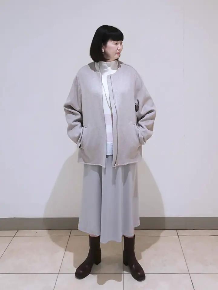 J.PRESS LADIES L スタッフ コーディネート画像