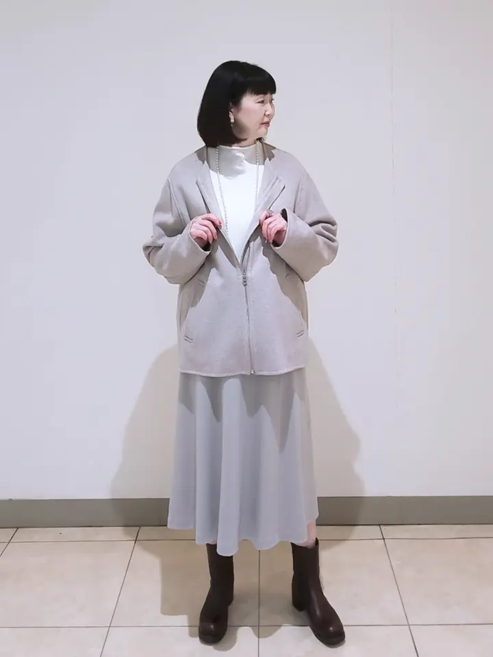 J.PRESS LADIES L スタッフ コーディネート画像