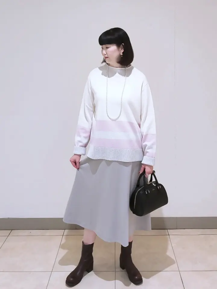 J.PRESS LADIES L スタッフ コーディネート画像