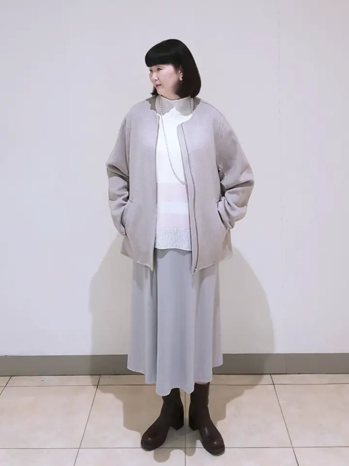 J.PRESS LADIES L スタッフ コーディネート画像