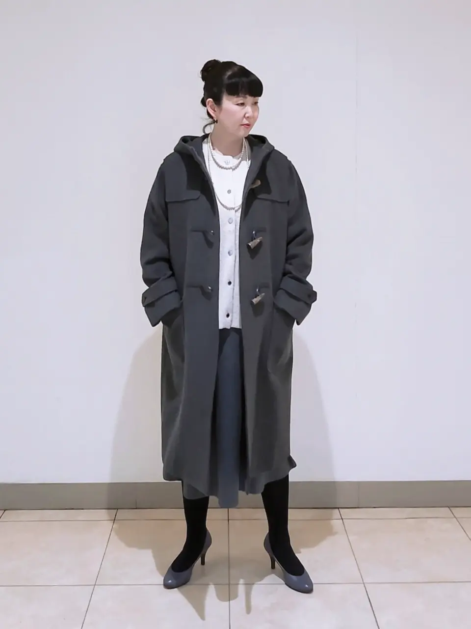 J.PRESS LADIES L スタッフ コーディネート画像