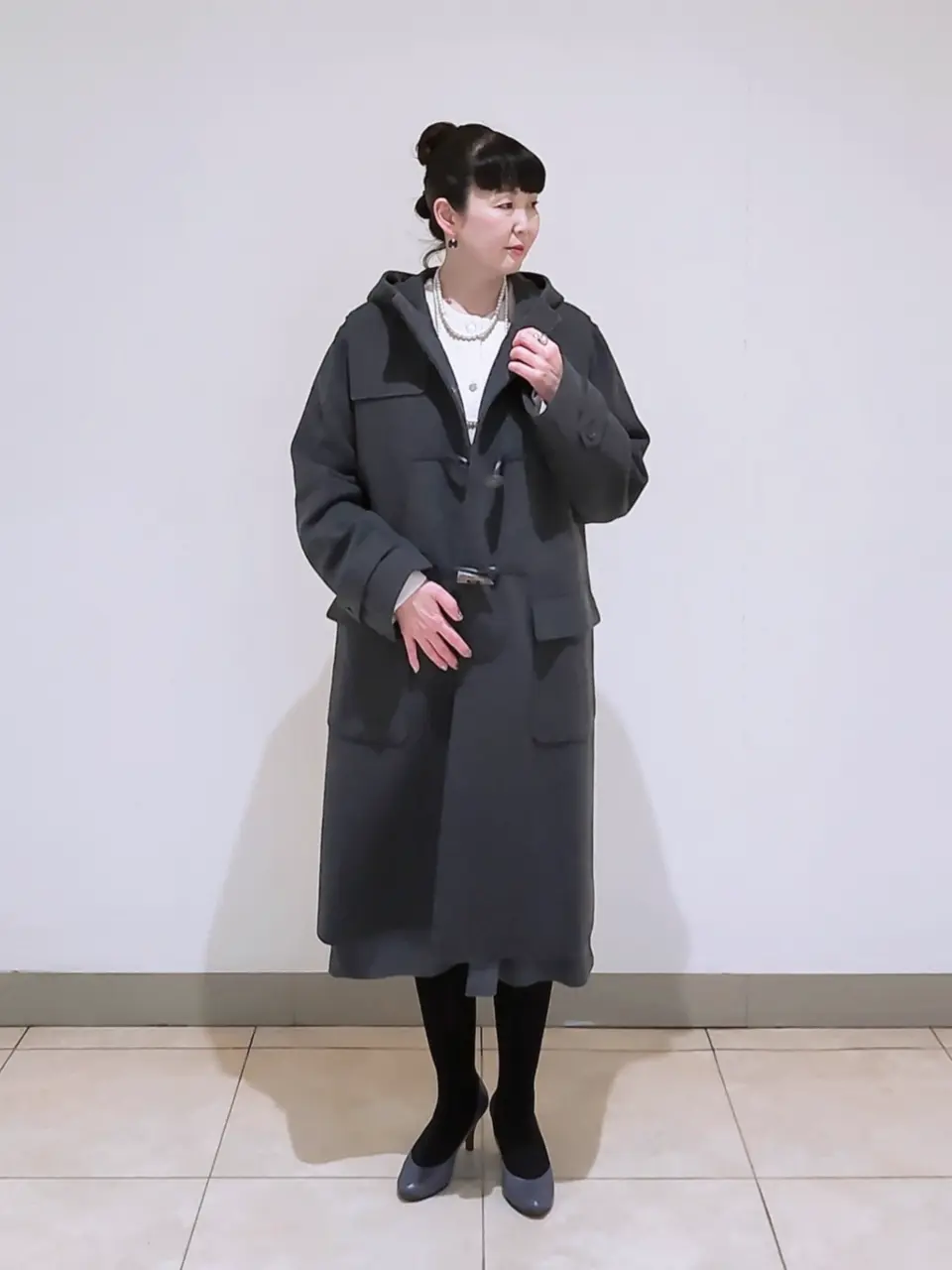 J.PRESS LADIES L スタッフ コーディネート画像