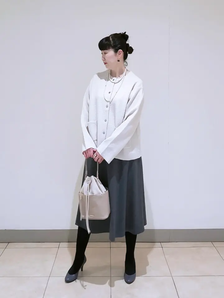 J.PRESS LADIES L スタッフ コーディネート画像