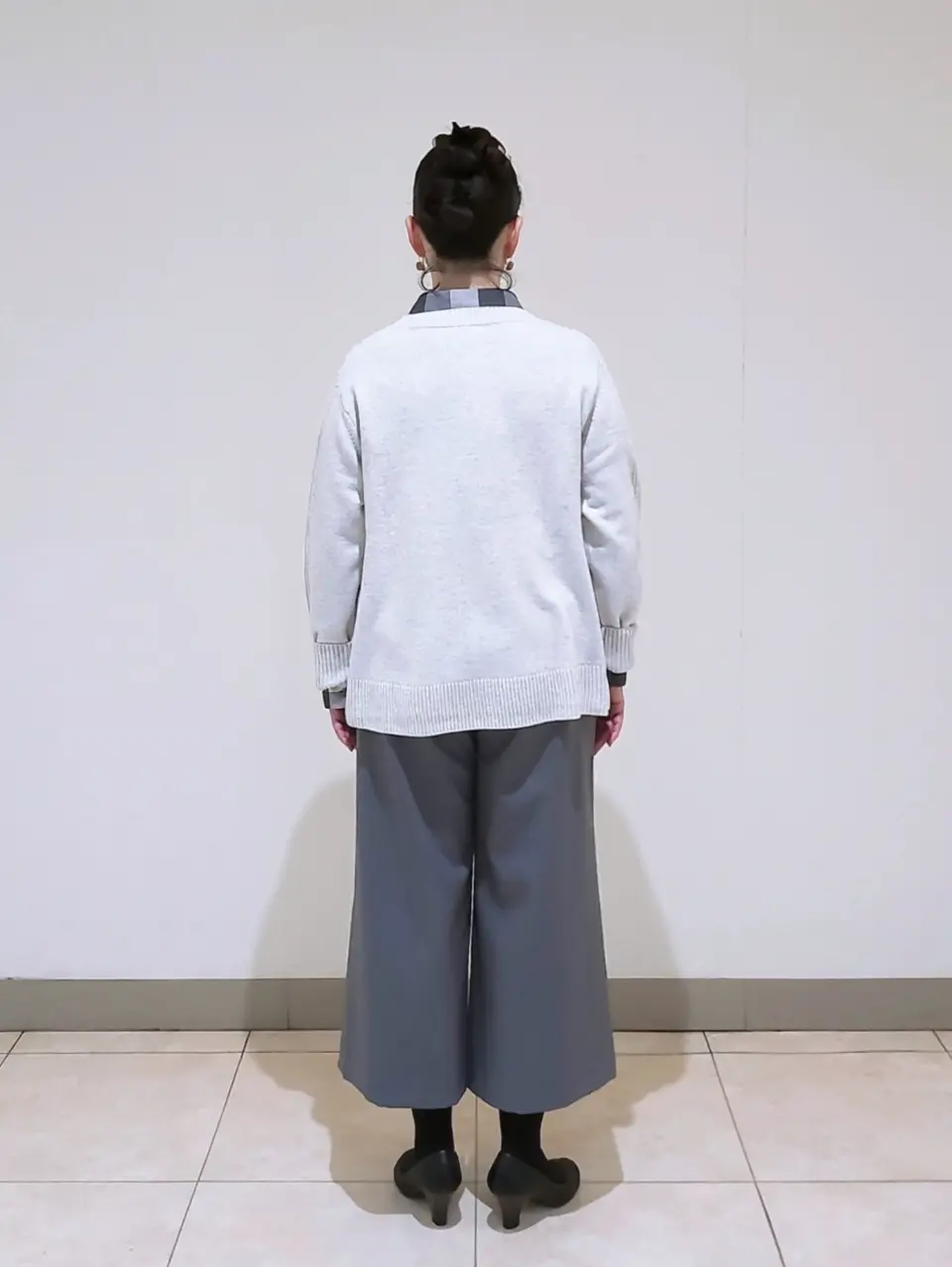 J.PRESS LADIES L スタッフ コーディネート画像