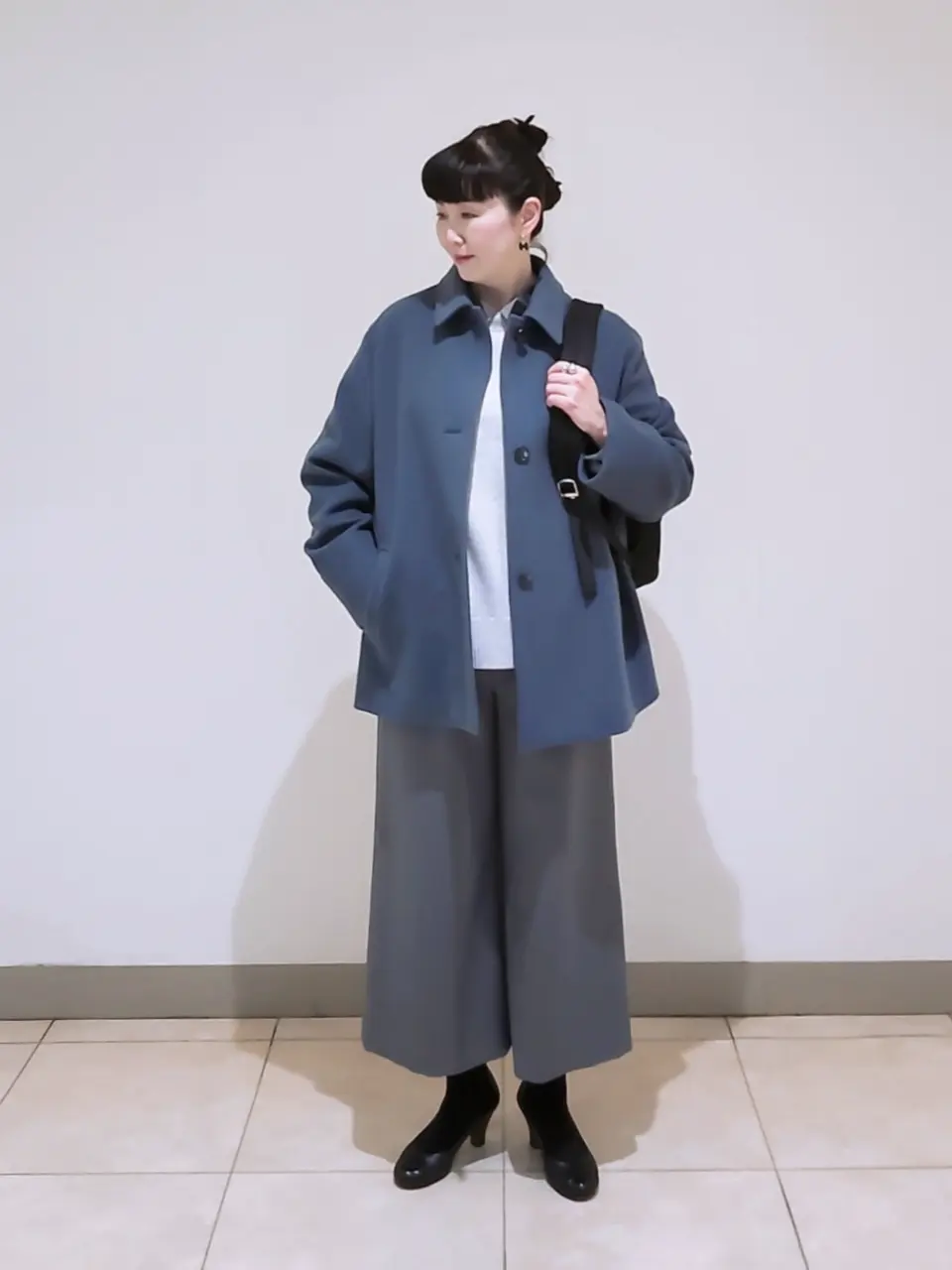 J.PRESS LADIES L スタッフ コーディネート画像