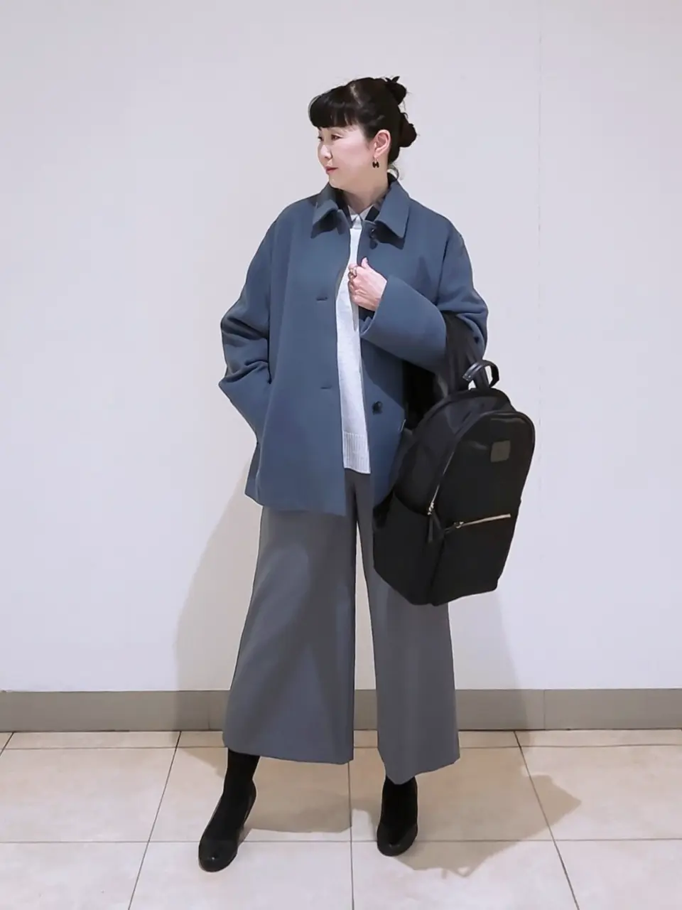 J.PRESS LADIES L スタッフ コーディネート画像