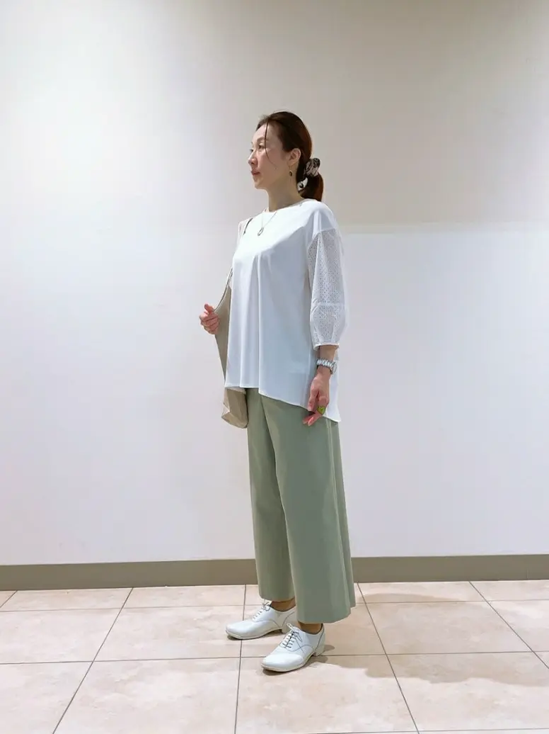 J.PRESS LADIES L スタッフ コーディネート画像