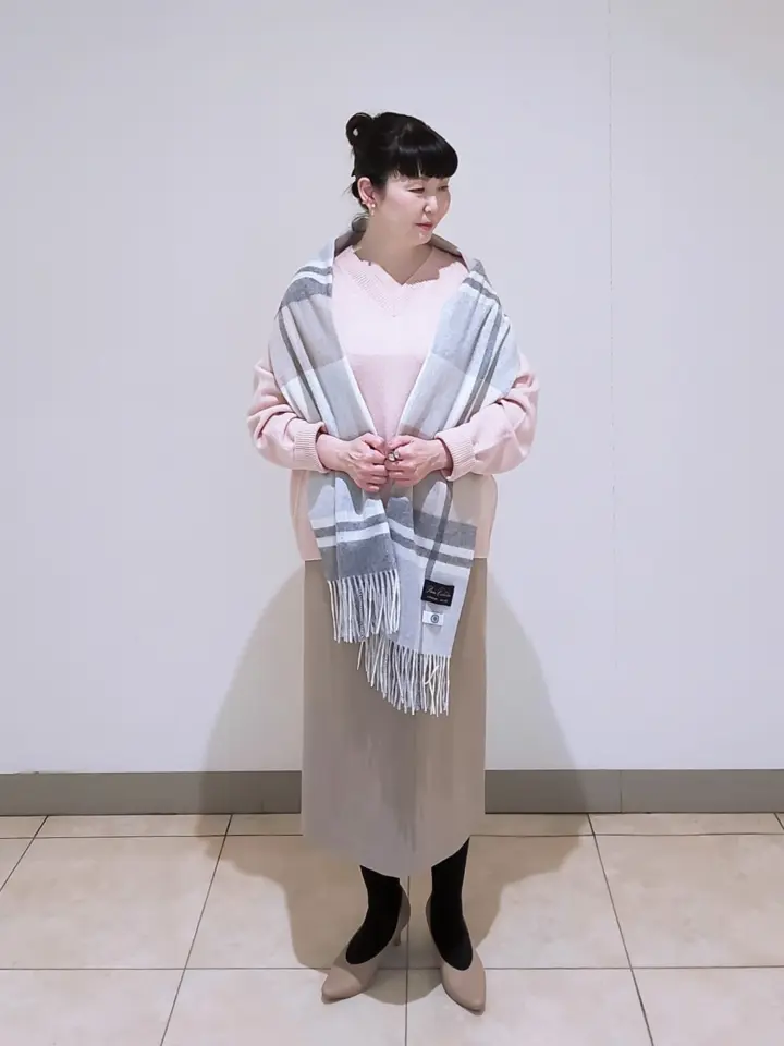 J.PRESS LADIES L スタッフ コーディネート画像