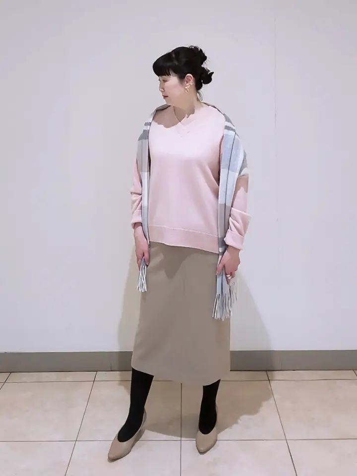 J.PRESS LADIES L スタッフ コーディネート画像