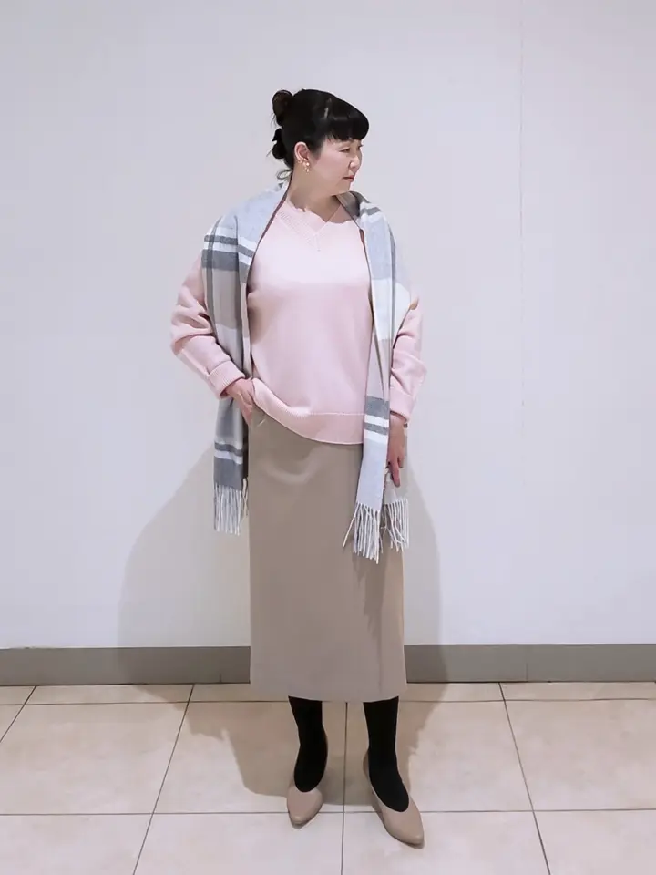 J.PRESS LADIES L スタッフ コーディネート画像