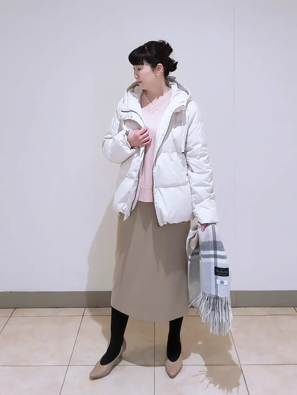 J.PRESS LADIES L スタッフ コーディネート画像