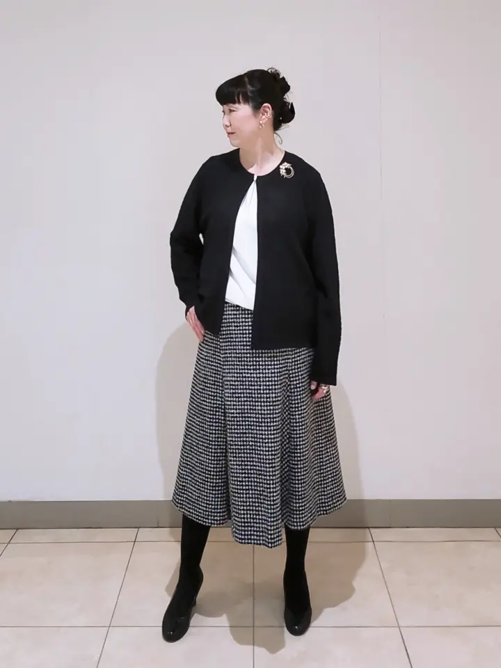 J.PRESS LADIES L スタッフ コーディネート画像