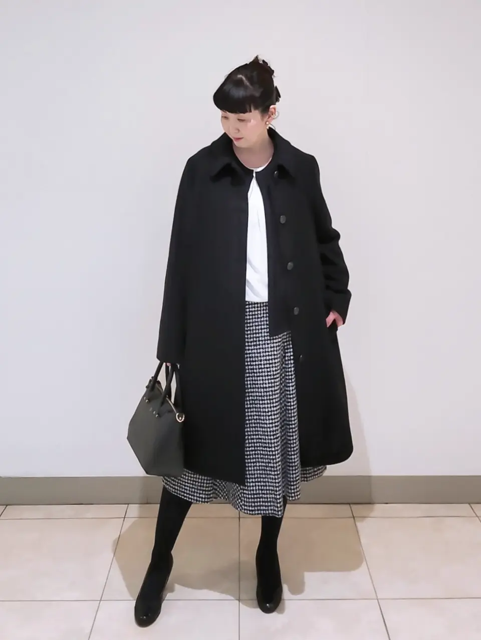 J.PRESS LADIES L スタッフ コーディネート画像