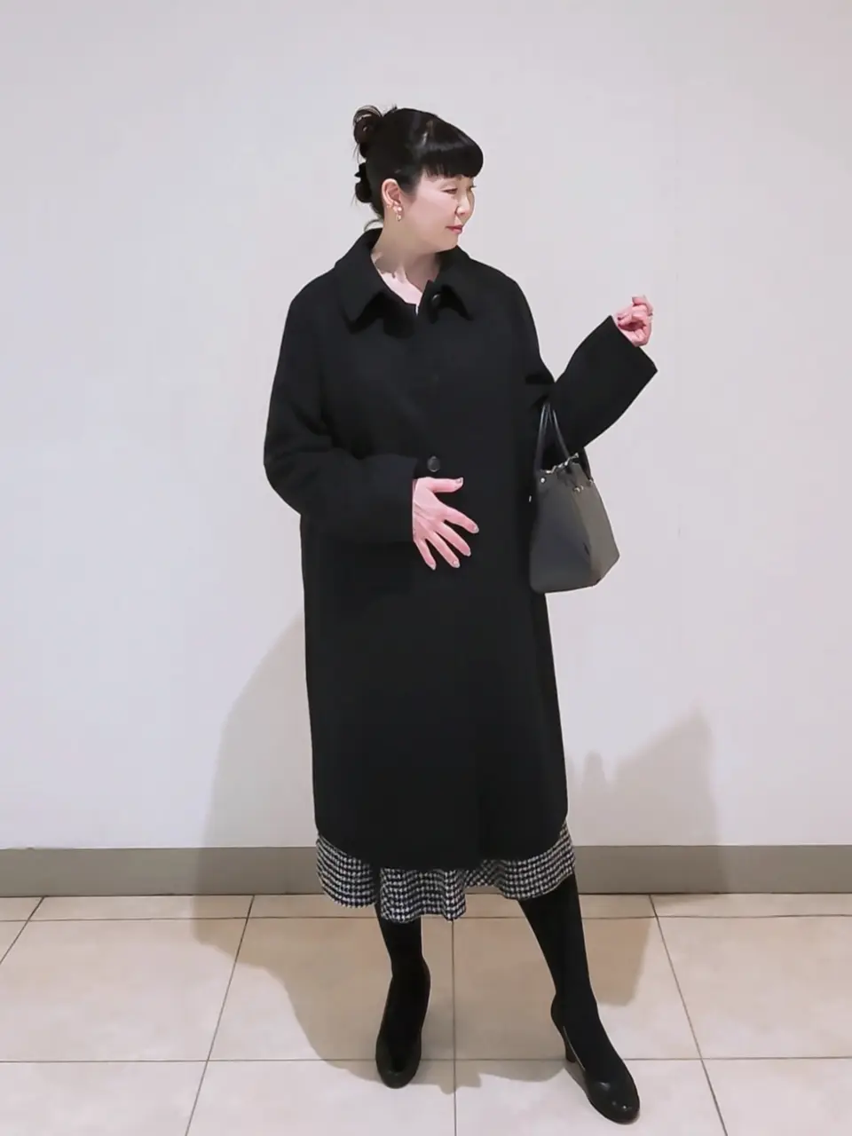 J.PRESS LADIES L スタッフ コーディネート画像