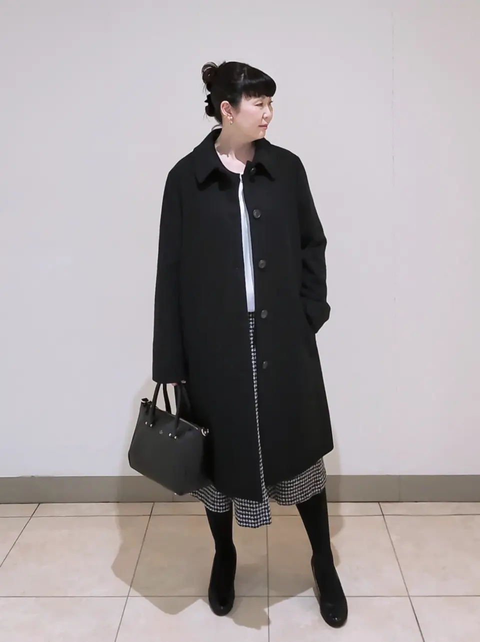 J.PRESS LADIES L スタッフ コーディネート画像