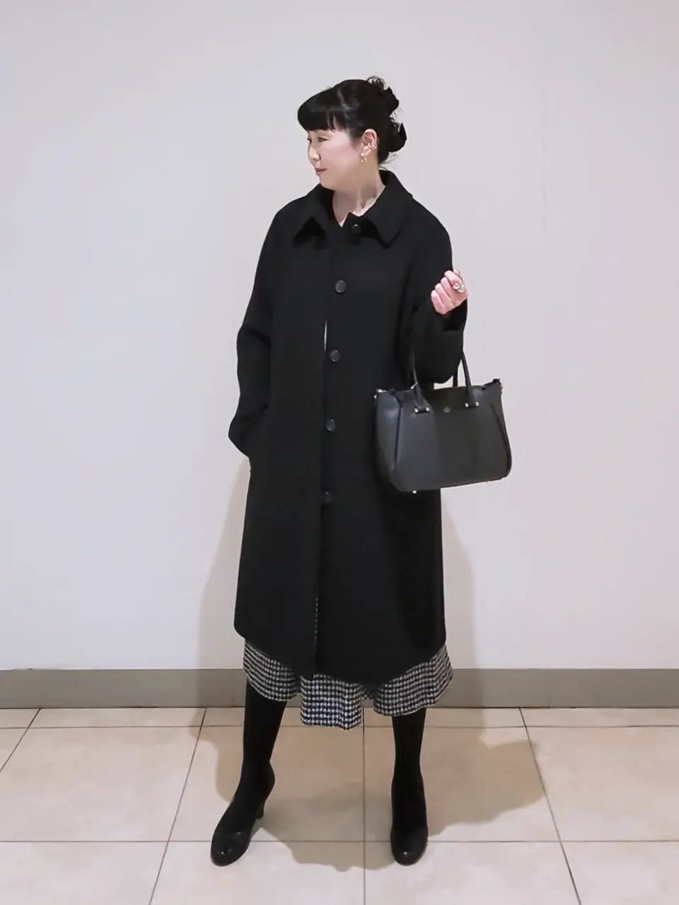 J.PRESS LADIES L スタッフ コーディネート画像