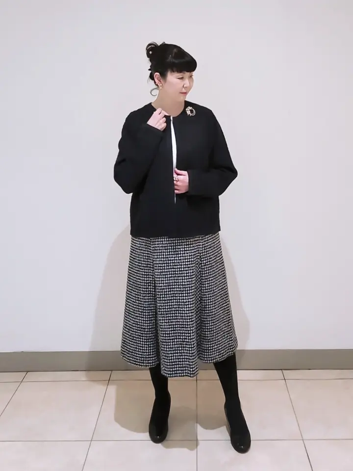 J.PRESS LADIES L スタッフ コーディネート画像