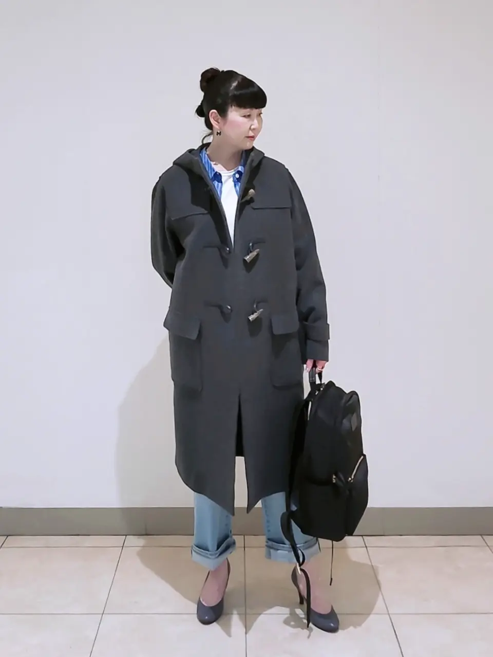 J.PRESS LADIES L スタッフ コーディネート画像