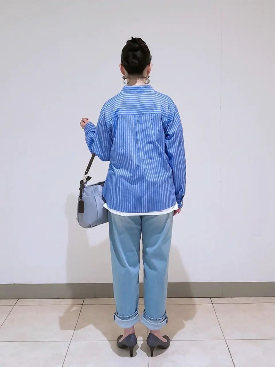 J.PRESS LADIES L スタッフ コーディネート画像