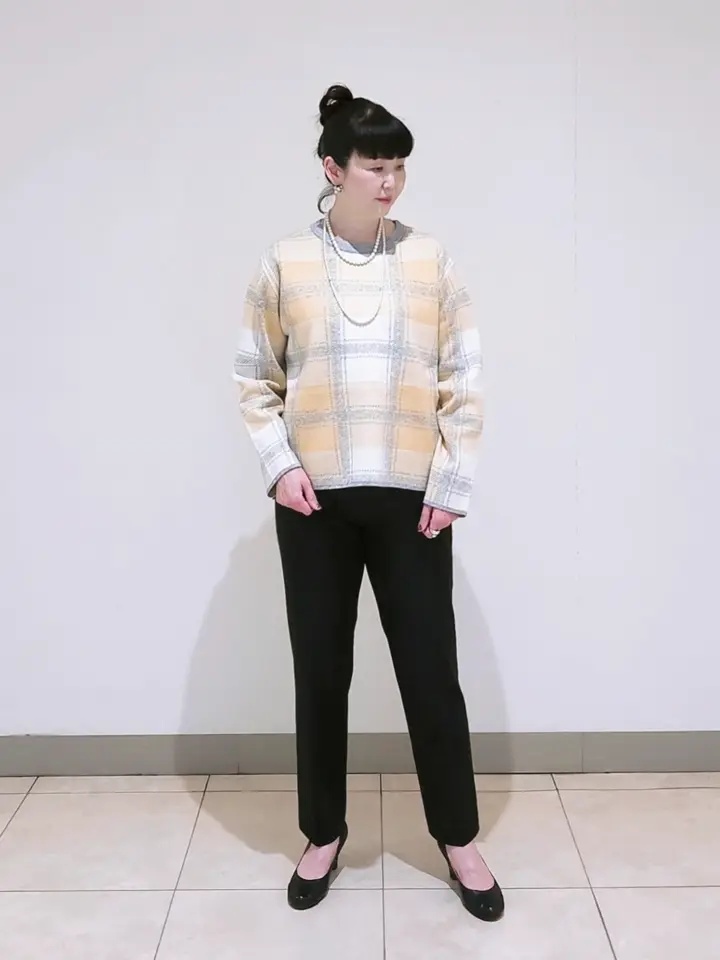 J.PRESS LADIES L スタッフ コーディネート画像