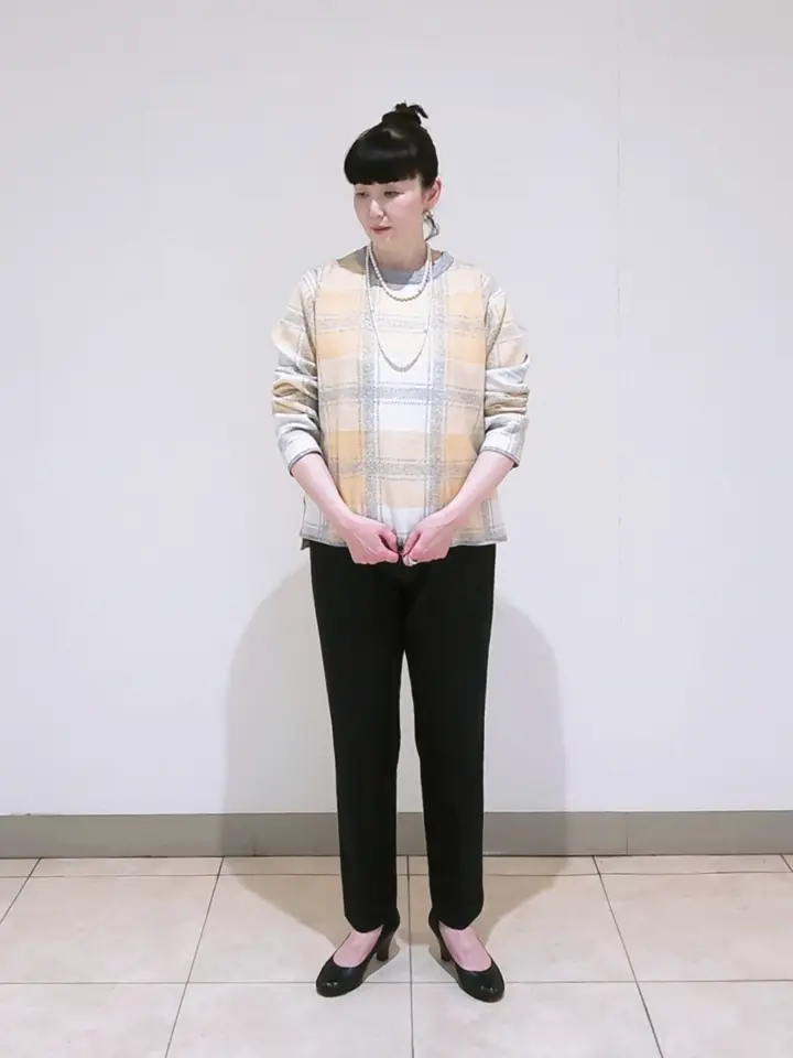 J.PRESS LADIES L スタッフ コーディネート画像