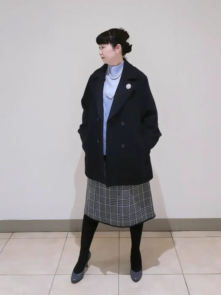 J.PRESS LADIES L スタッフ コーディネート画像