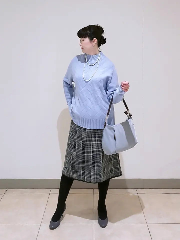 J.PRESS LADIES L スタッフ コーディネート画像