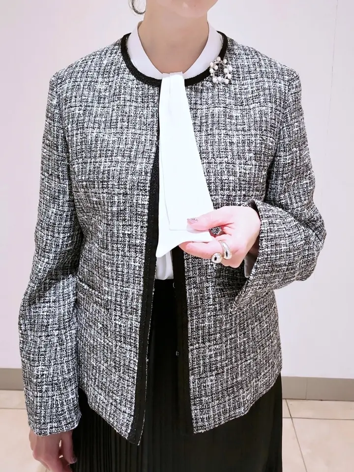 J.PRESS LADIES L スタッフ コーディネート画像