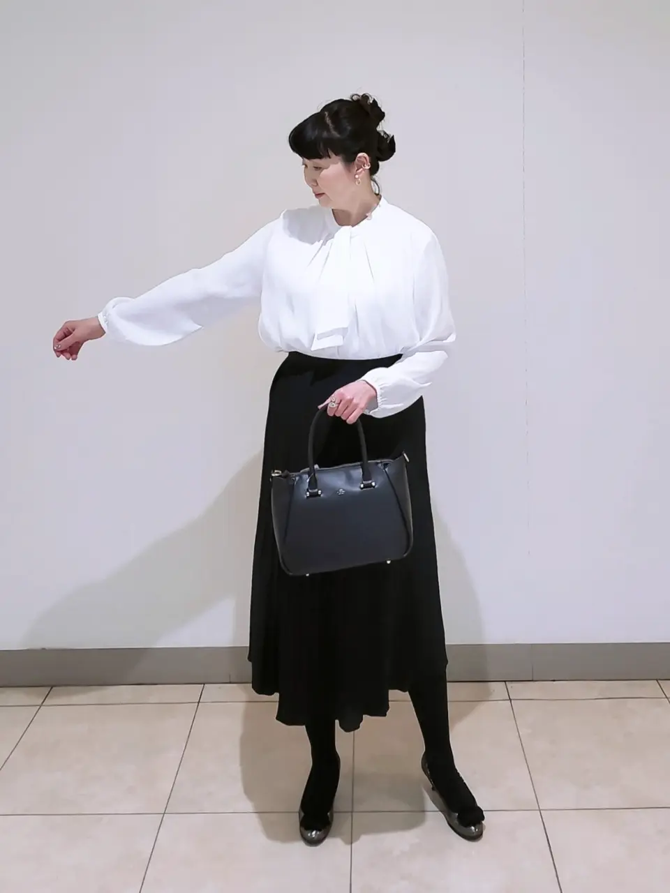 J.PRESS LADIES L スタッフ コーディネート画像