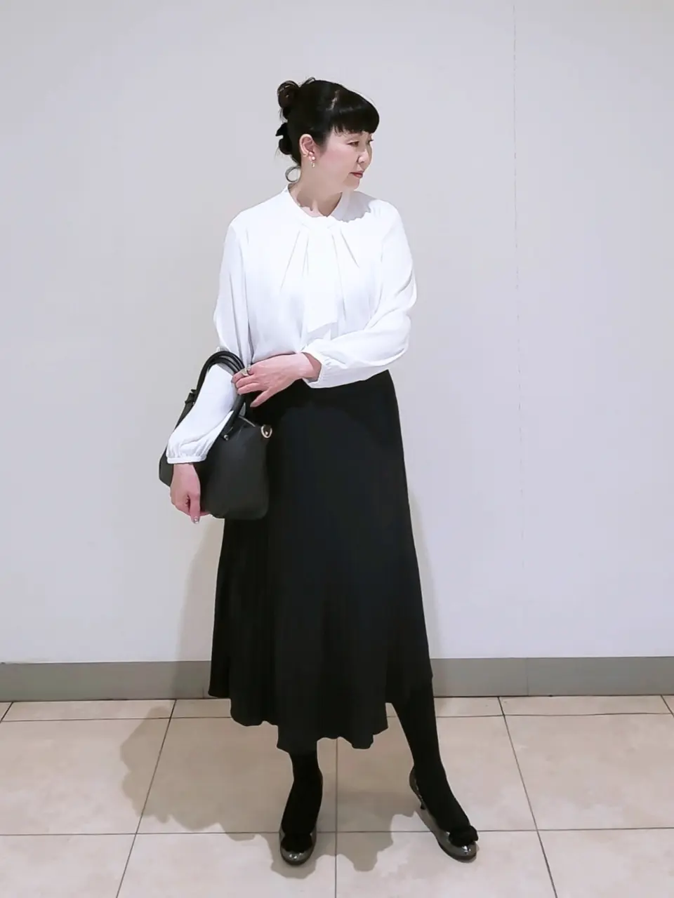 J.PRESS LADIES L スタッフ コーディネート画像