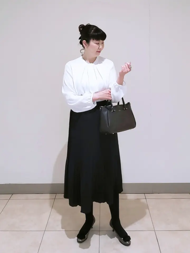 J.PRESS LADIES L スタッフ コーディネート画像