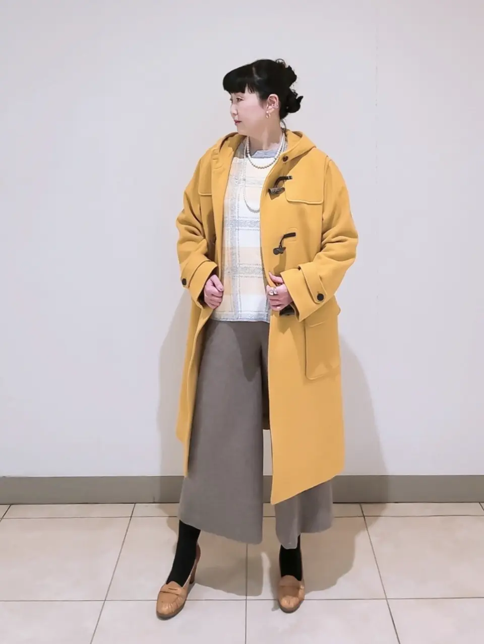 J.PRESS LADIES L スタッフ コーディネート画像