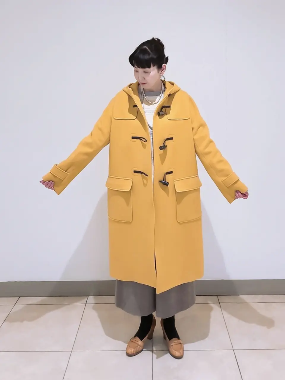 J.PRESS LADIES L スタッフ コーディネート画像