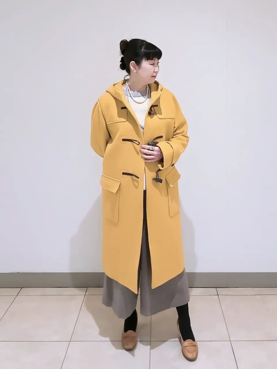 J.PRESS LADIES L スタッフ コーディネート画像