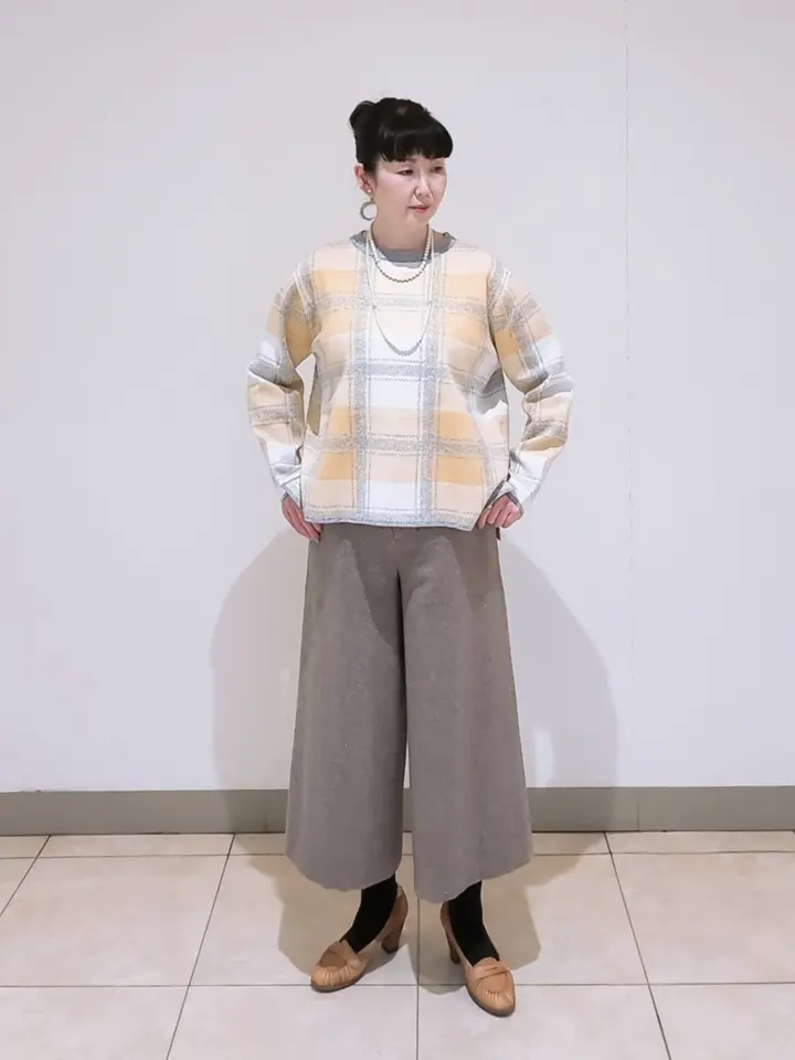 J.PRESS LADIES L スタッフ コーディネート画像