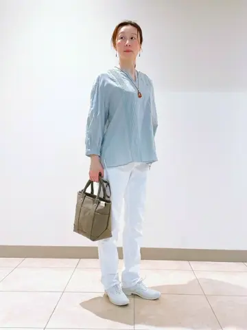 J.PRESS LADIES L スタッフ コーディネート画像