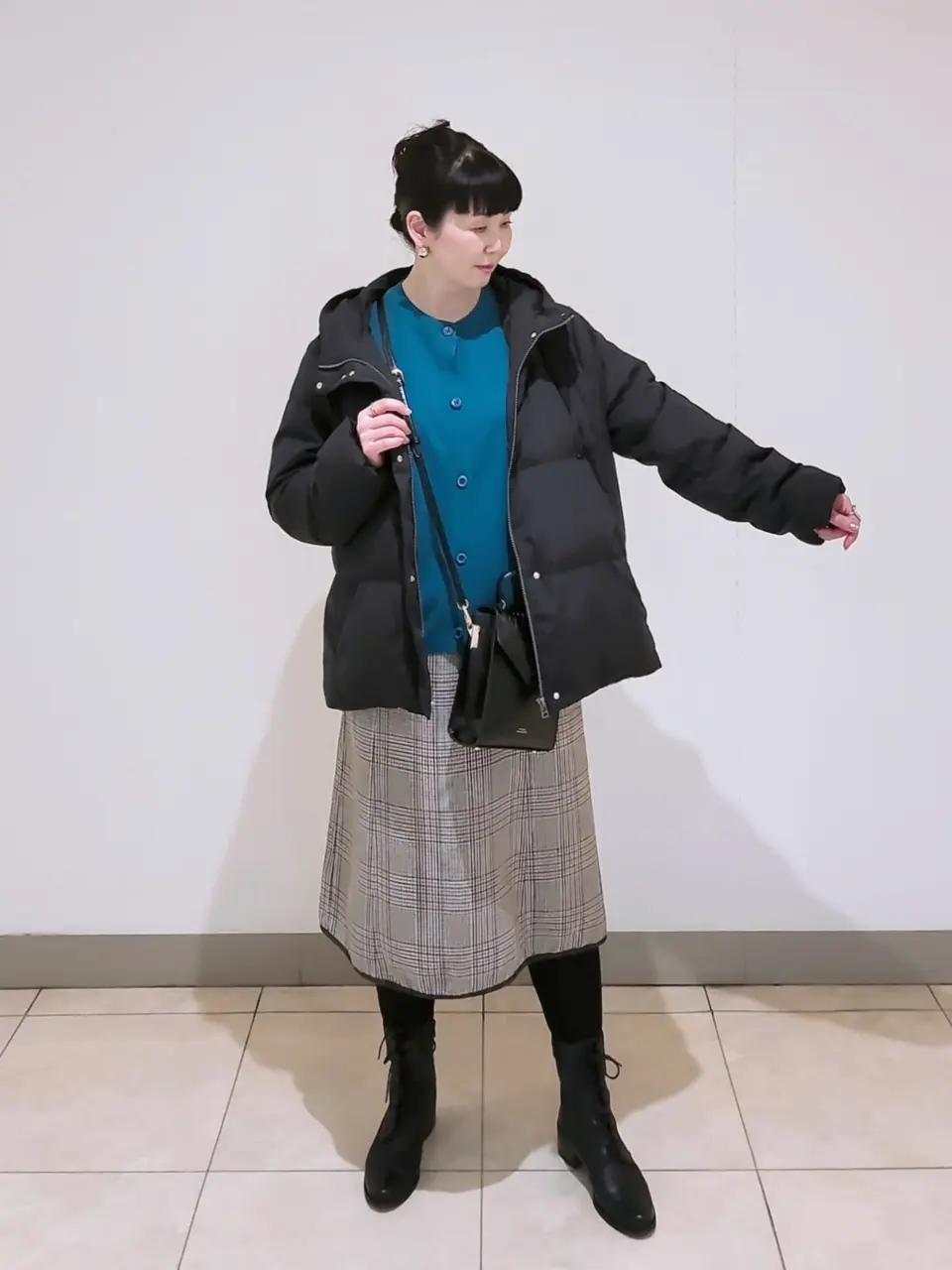 J.PRESS LADIES L スタッフ コーディネート画像