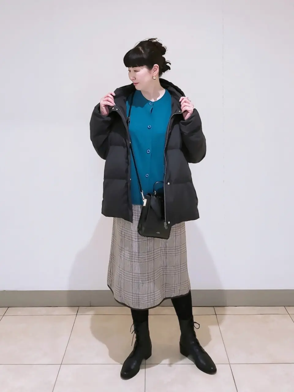 J.PRESS LADIES L スタッフ コーディネート画像