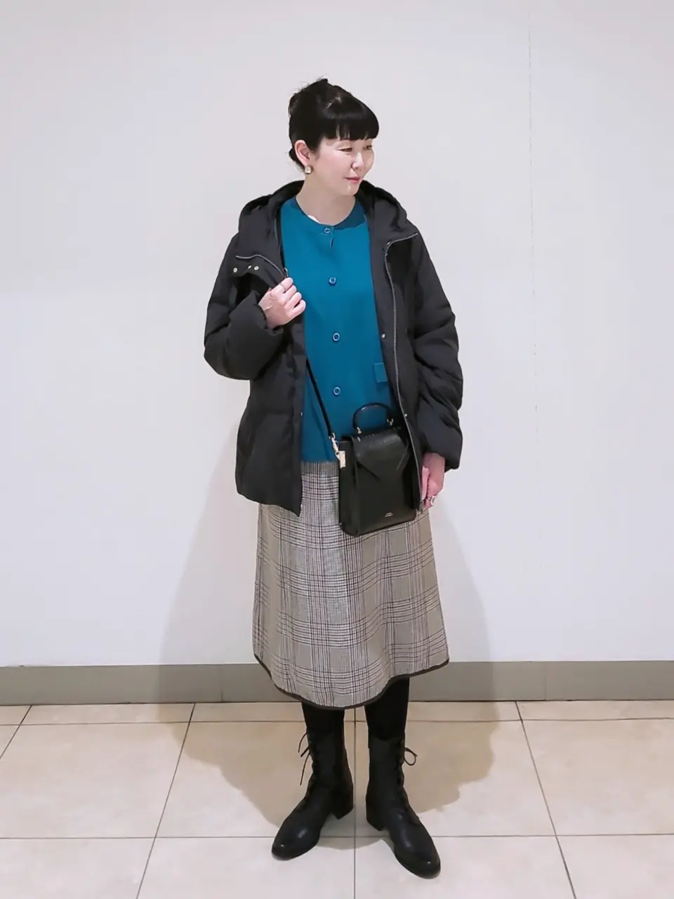 J.PRESS LADIES L スタッフ コーディネート画像