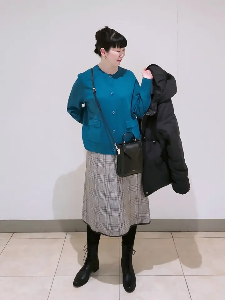 J.PRESS LADIES L スタッフ コーディネート画像