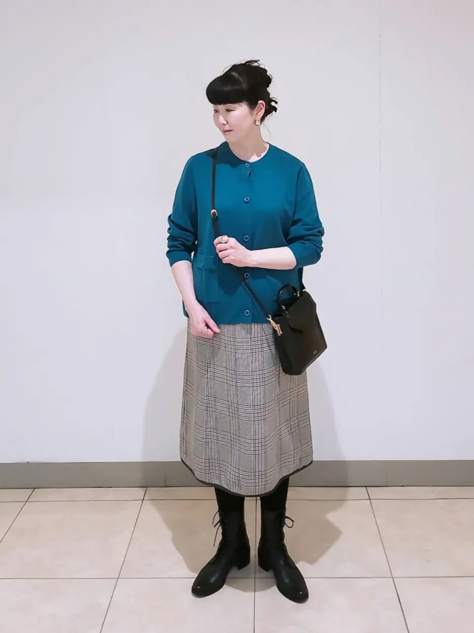 J.PRESS LADIES L スタッフ コーディネート画像